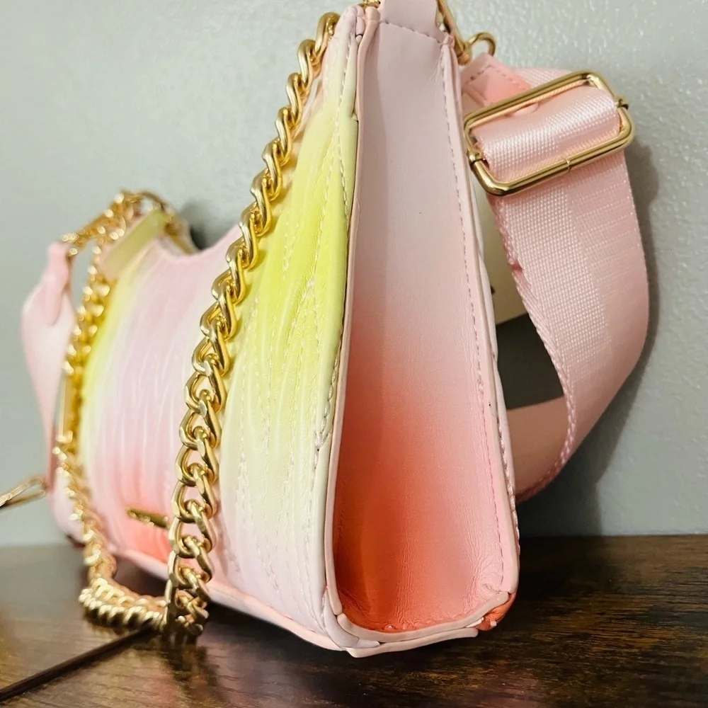 ALDO Ombré Ruffle Crossbody + Coin Purse | NWT​